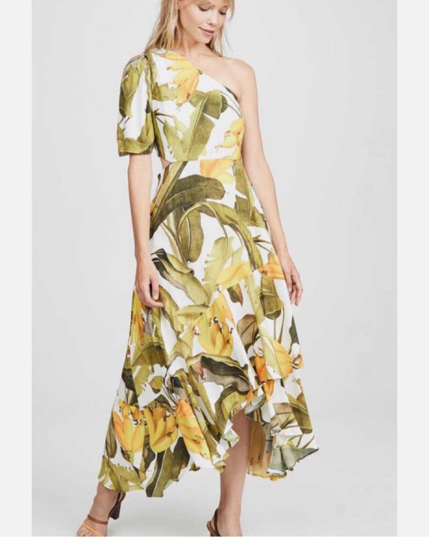 Farm rio Banana Craze Midi Dress - Image 1