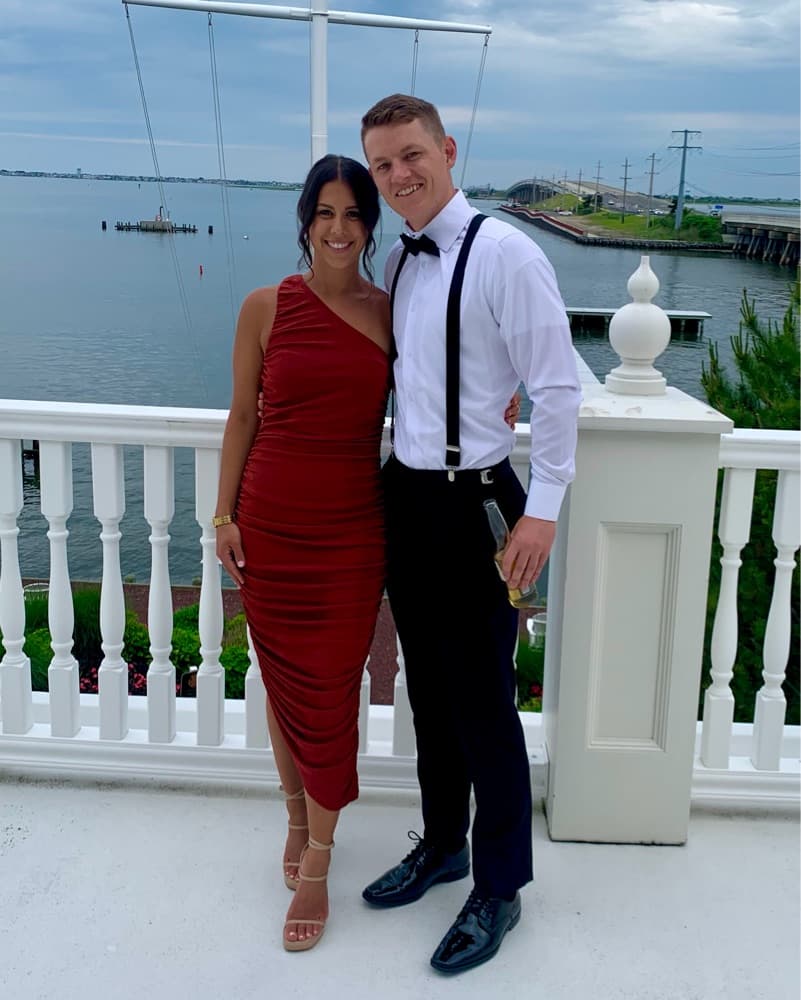 Burnt Orange Formal Dress - Image 1
