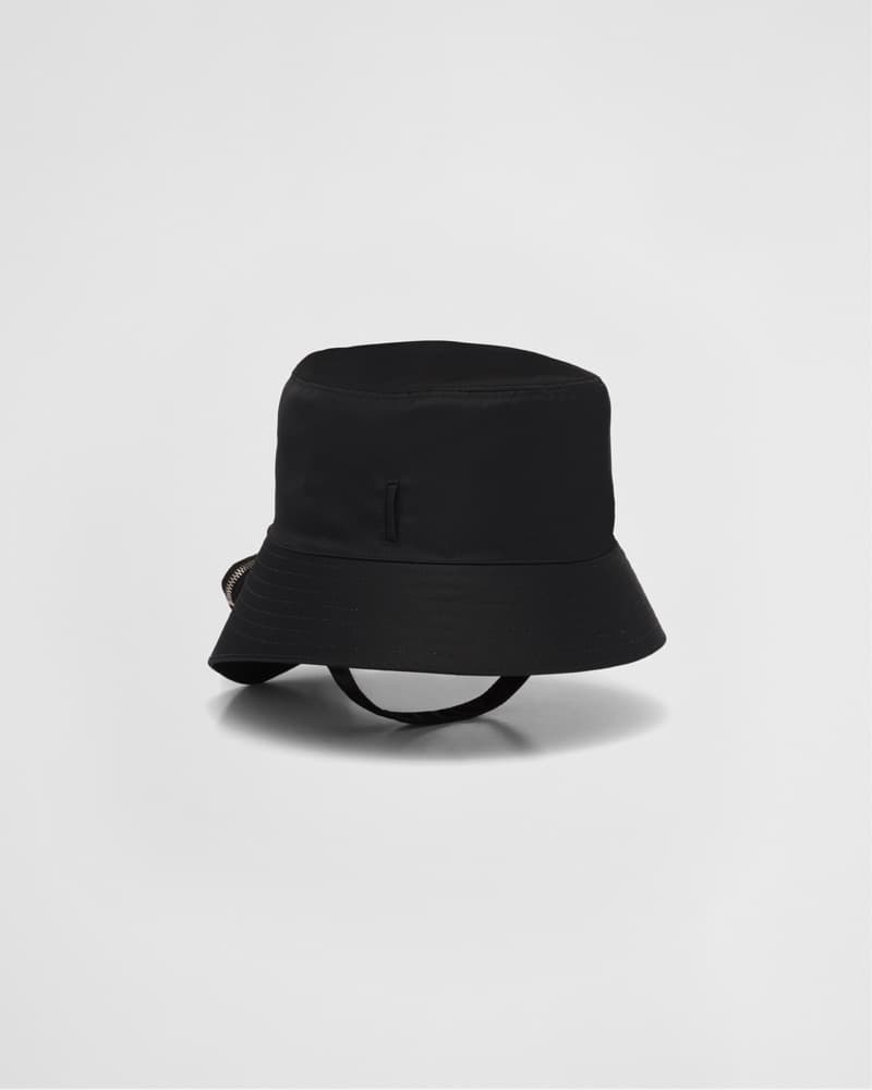 $975 Black Prada Bucket Hat - Image 3