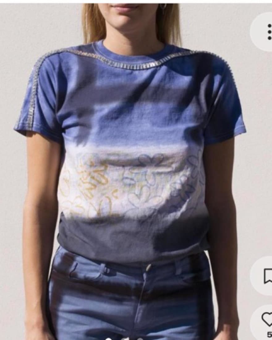 Collina strada Embellished Tee - Image 1