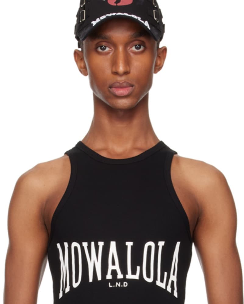 Mowalola - Black Tank - Image 2
