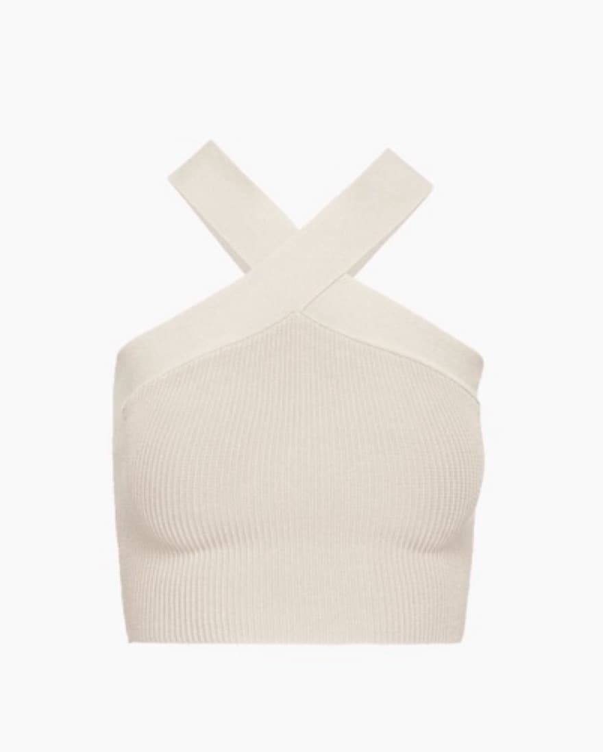 Aritzia Criss Cross Crop top - Image 2