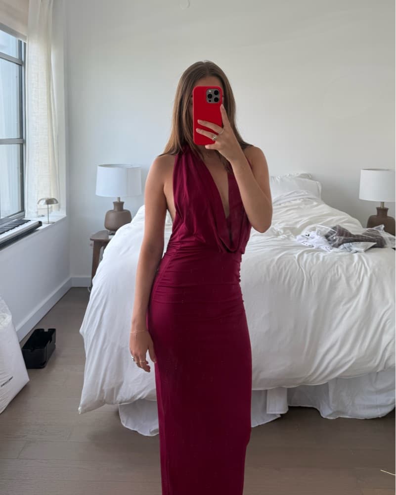 Magenta Long Dress - Image 2