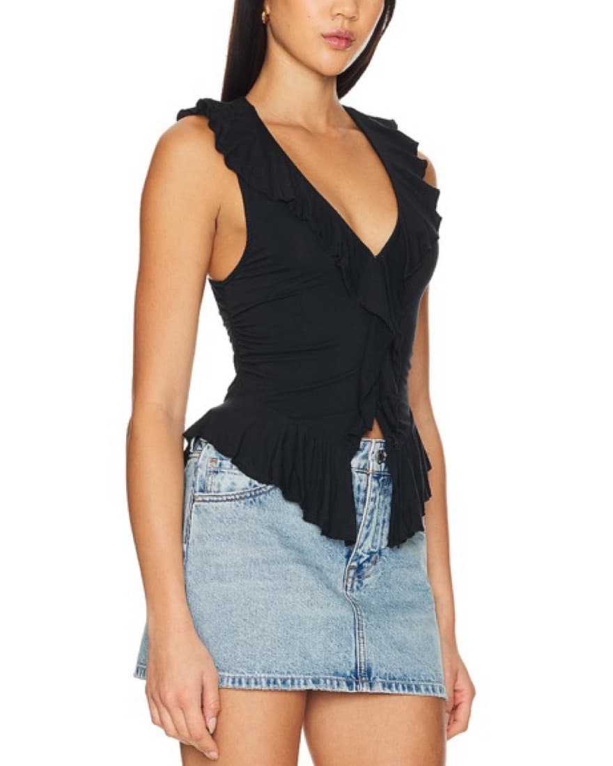 Ruffle Me Away Tank  - Image 2