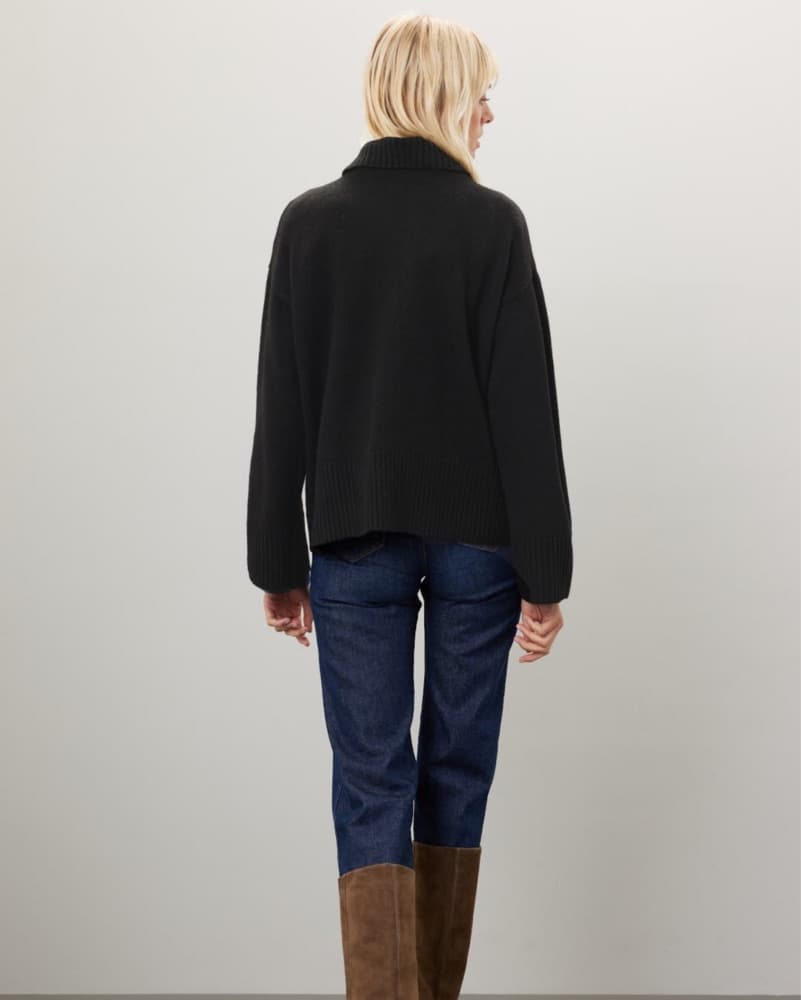 Great Jones Overlay Turtleneck Sweater - Image 3
