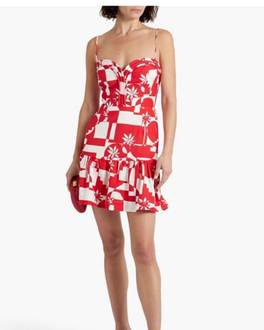 REBECCA VALLANCE BARCELONA MINI DRESS - Image 3