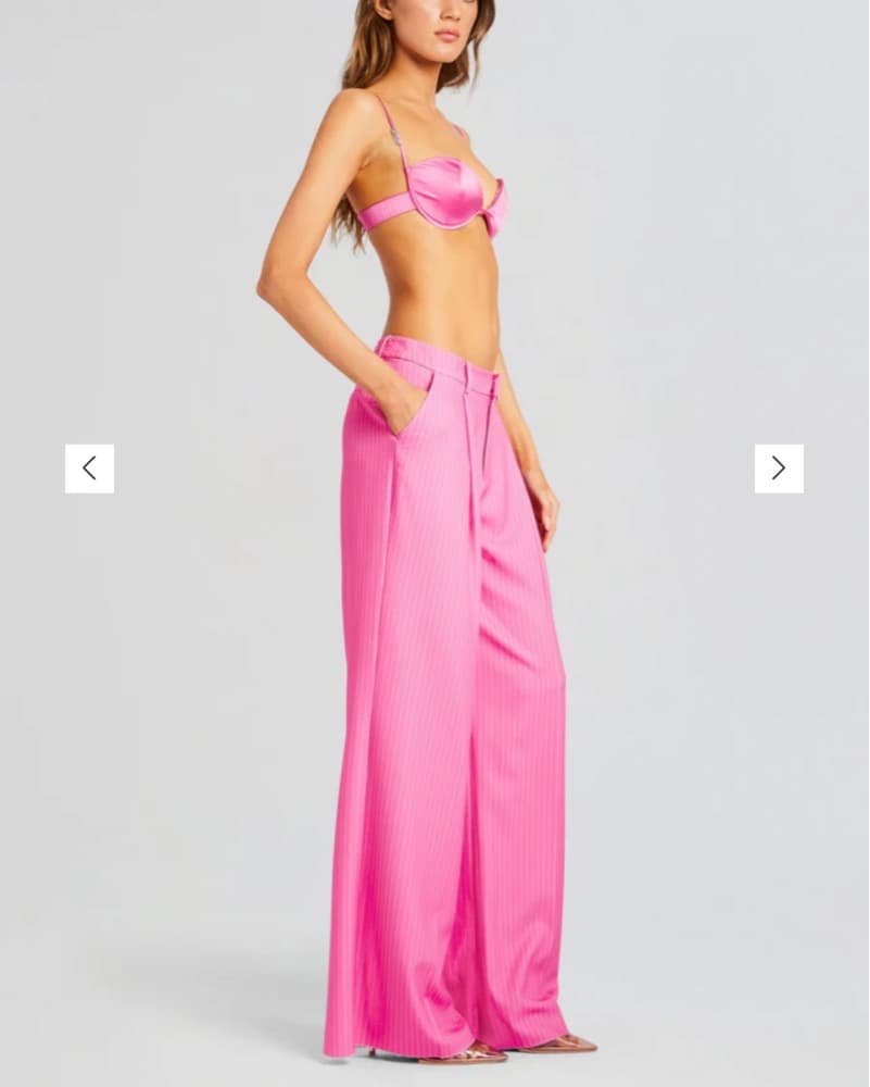 Seroya Pink Pinstripe Suit - Image 5