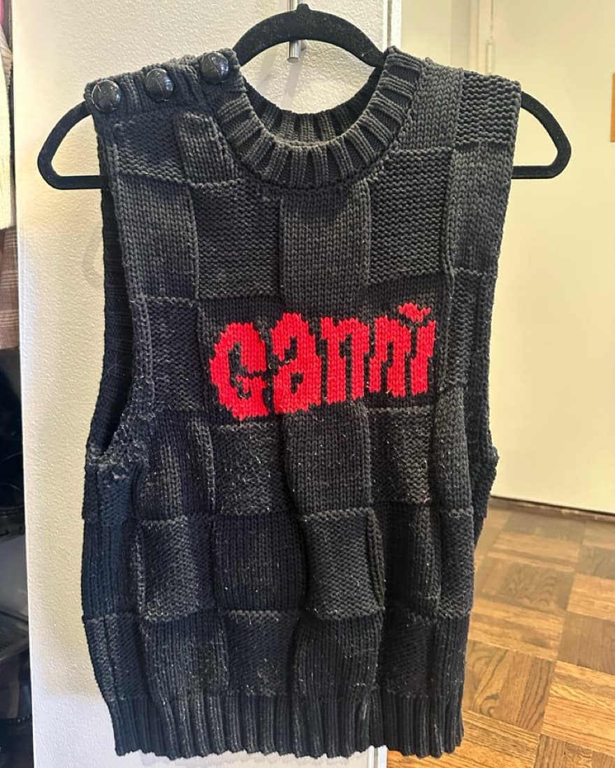 Ganni sweater Vest - Image 1