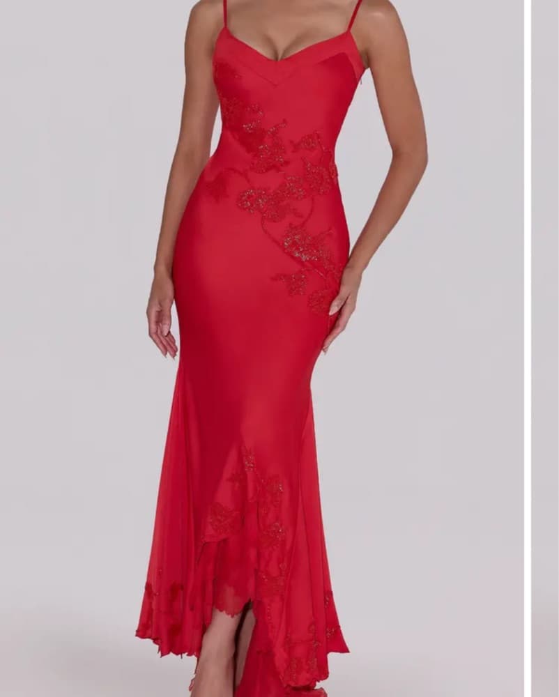 House Of CB Anastelle Beaded Gown - Image 1
