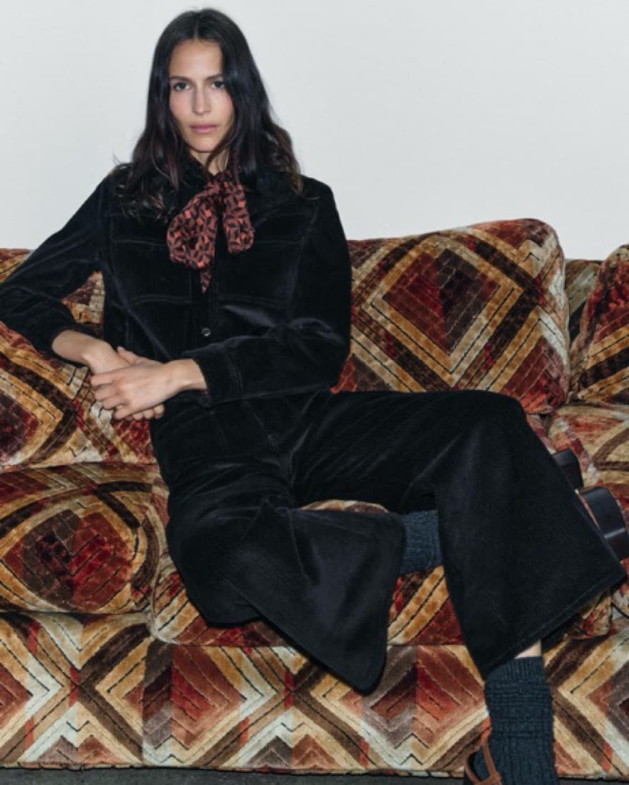Zara Set (corduroy Jacket And Pants) - Image 1