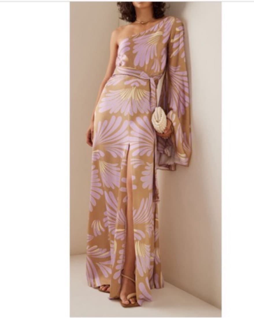Alexis One-Shoulder Maxi Dress - Image 2
