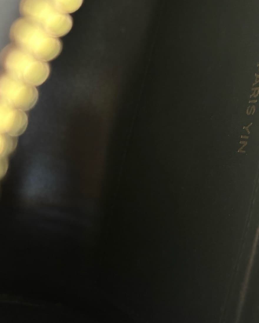 PARIS YIN MAVIS BLACK LEATHER PURSE - Image 6