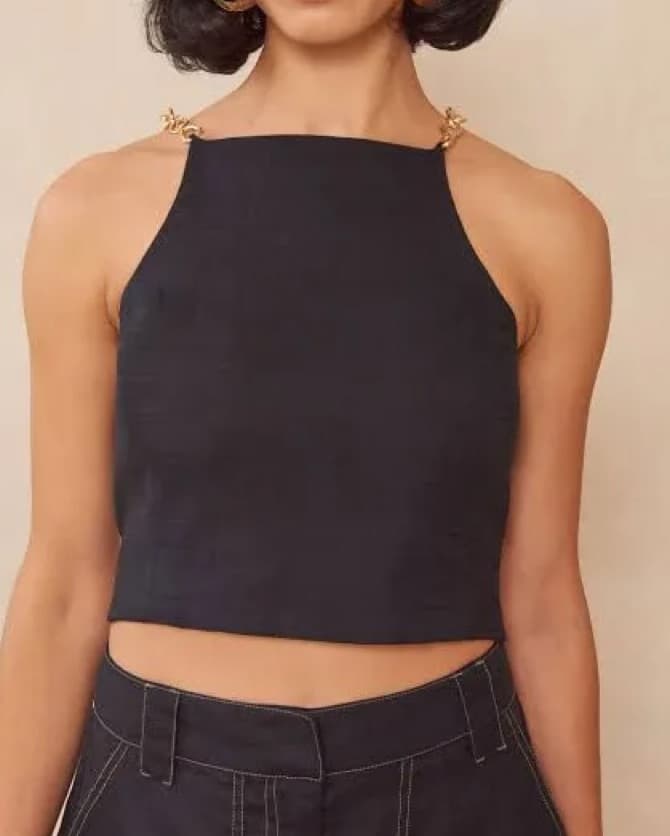 Cult Gaia Joey Chain Top - Image 3