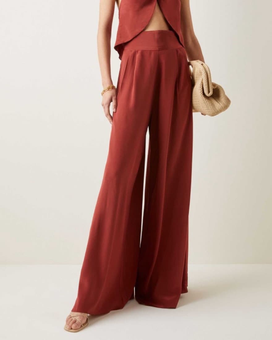 JOHANNA ORTIZ Silk Wide-Leg Pant - Image 2
