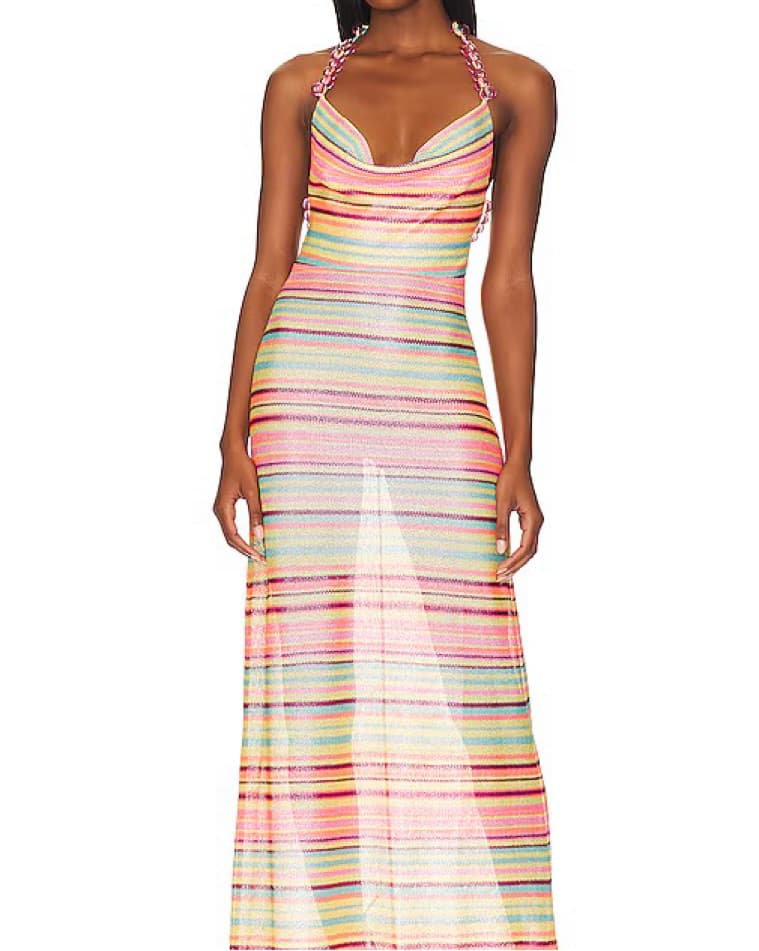 For Love & Lemons Eros Midi Dress - Image 1