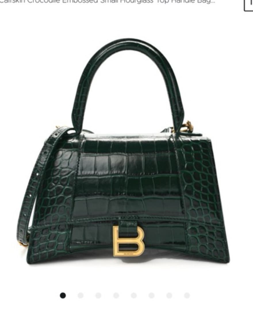 Balenciaga Hourglass Forest Green - Image 1