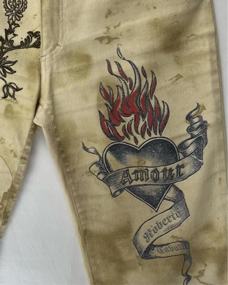 Roberto Cavalli Tattoo Jeans  - Image 3