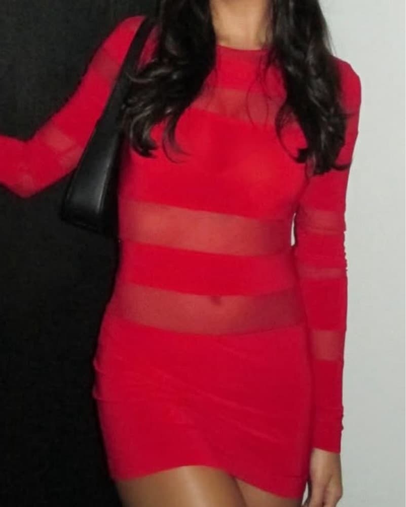 Norma Kamali - Spliced Pickleball Dress - Image 2