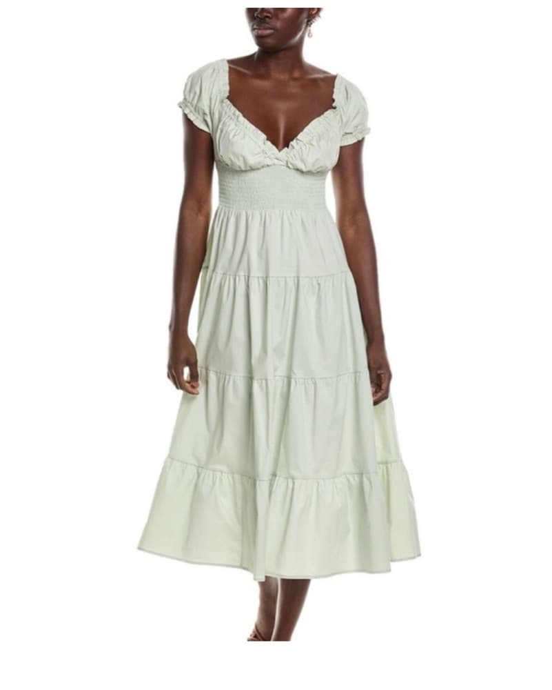 WeWoreWhat Smocked Midi Dress - Image 1