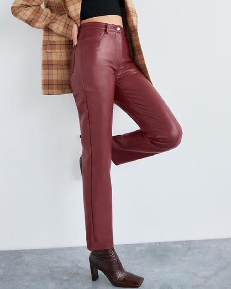 Wilfred Melina Pant in Spiced Burgundy - Image 1