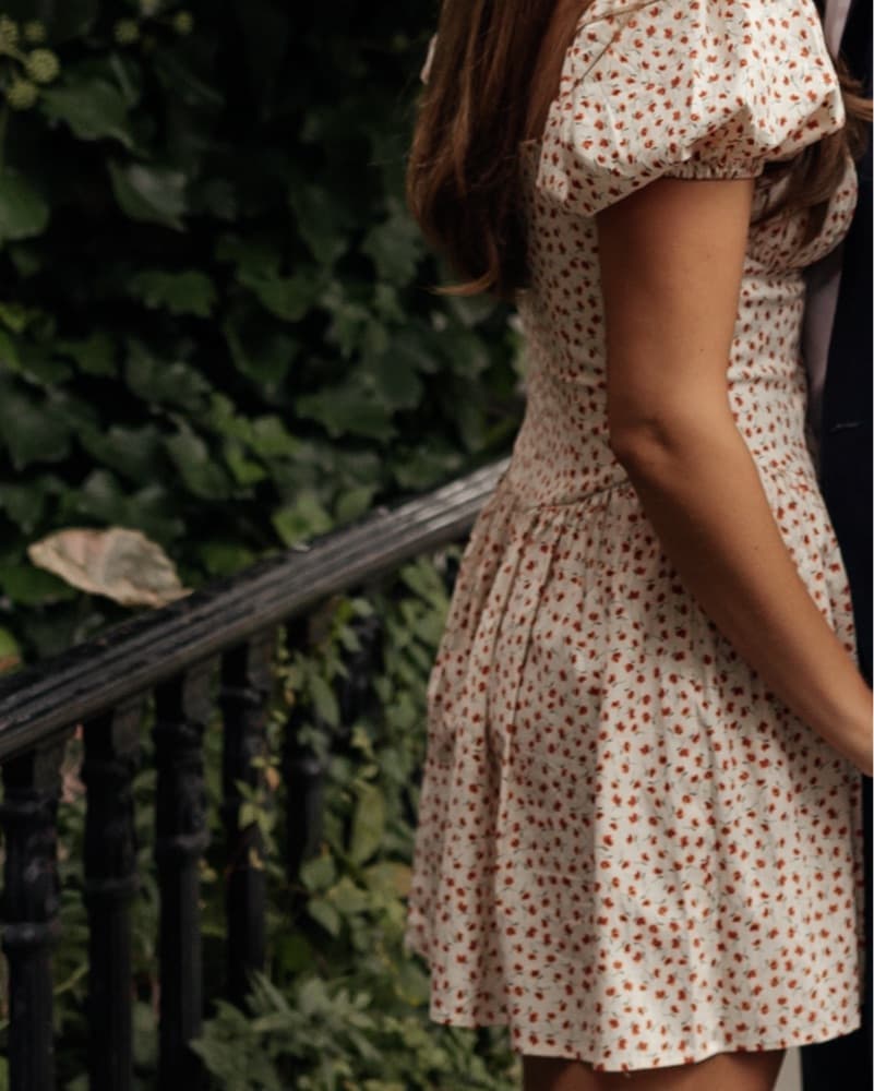 Reformation Floral Dress - Image 3