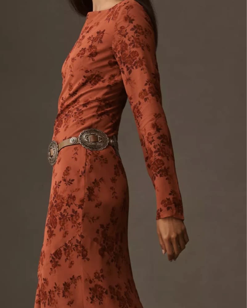 Vibrant Floral Maxi Dress - Image 2