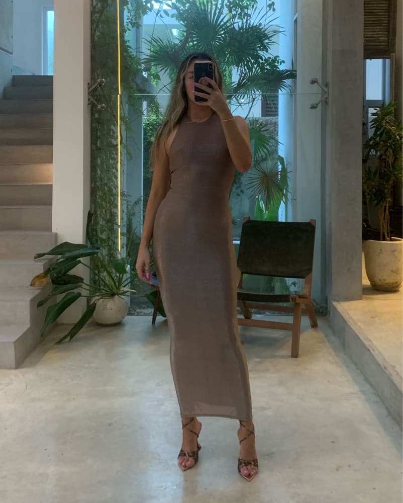 Skims Bodycon Maxi Dress - Image 3