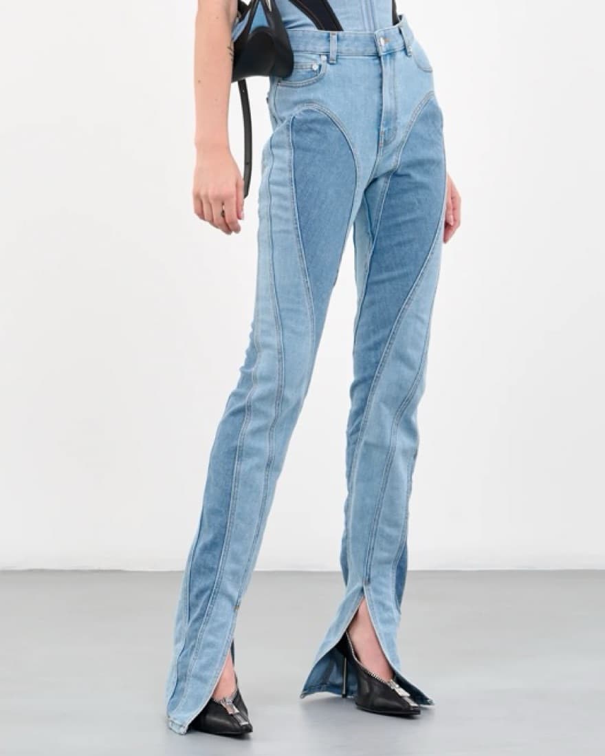 Mugler Spiral Jeans  - Image 1