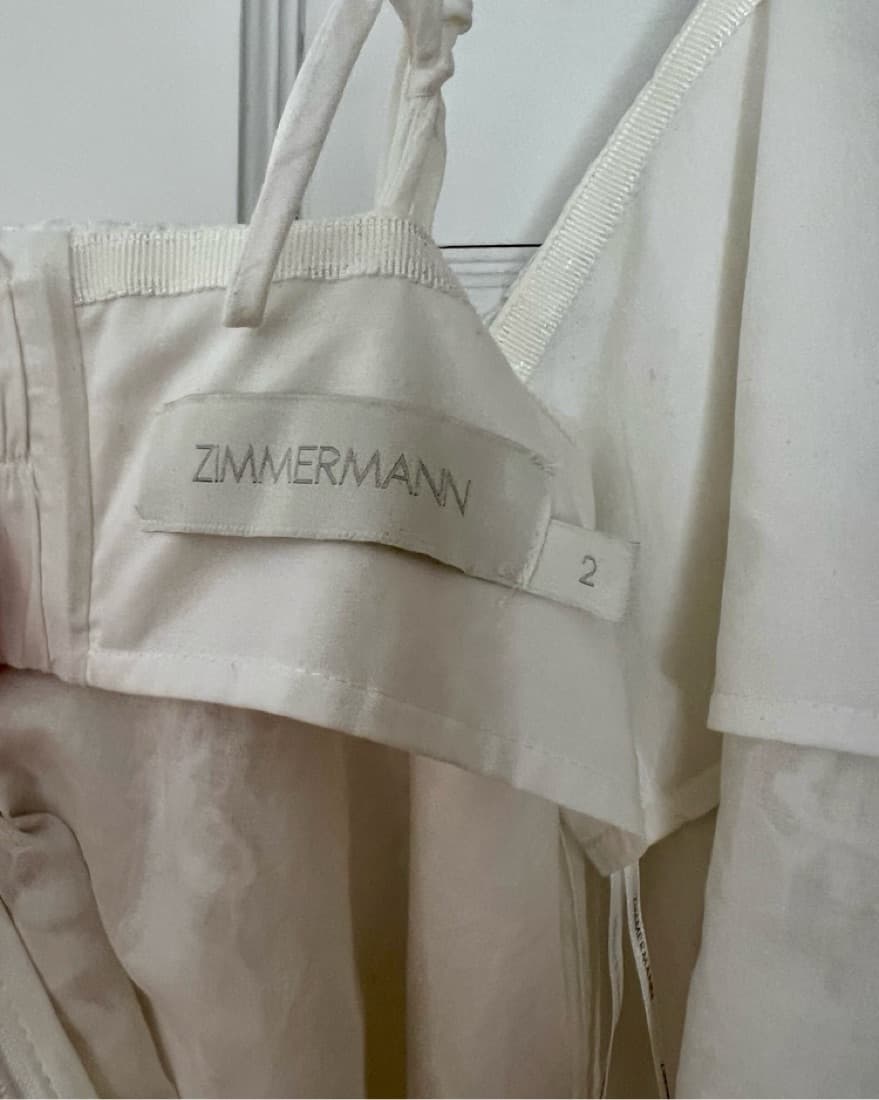 Zimmermann Raie guipure lace mini dress - Image 6