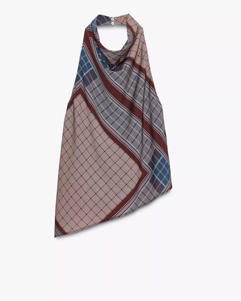 Zara Plaid Halter top - Image 1