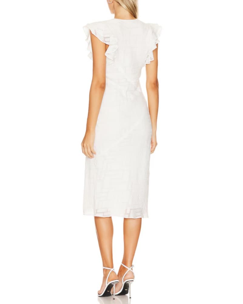 Revolve White Costas Dress - Image 2