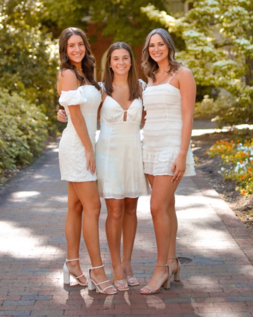 White Graduation Dress - Image 5