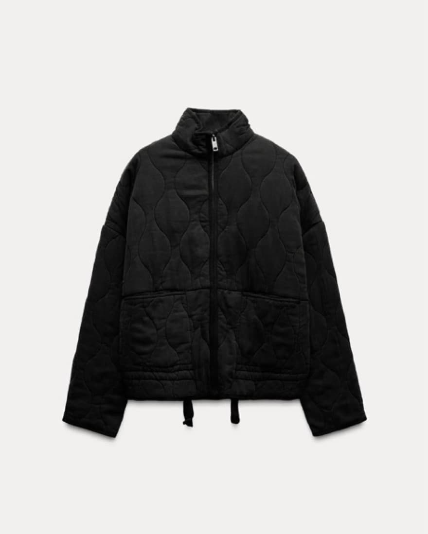 Zara Quilted Jacket - Image 1