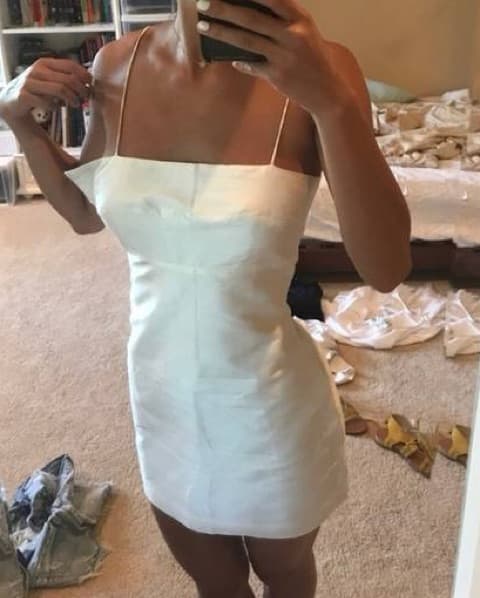 Realisation Par Christy White Mini Dress - Image 3