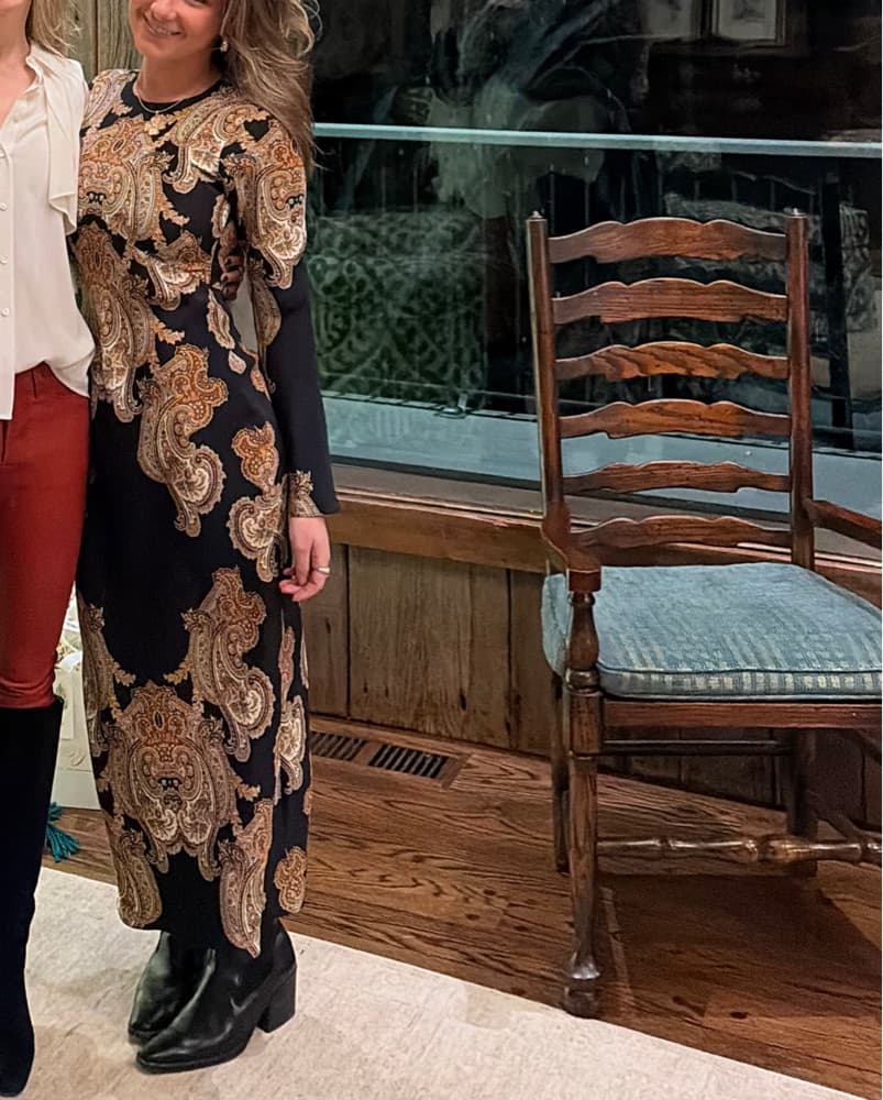 Veronica Beard Silk Paisley Dress - Image 4