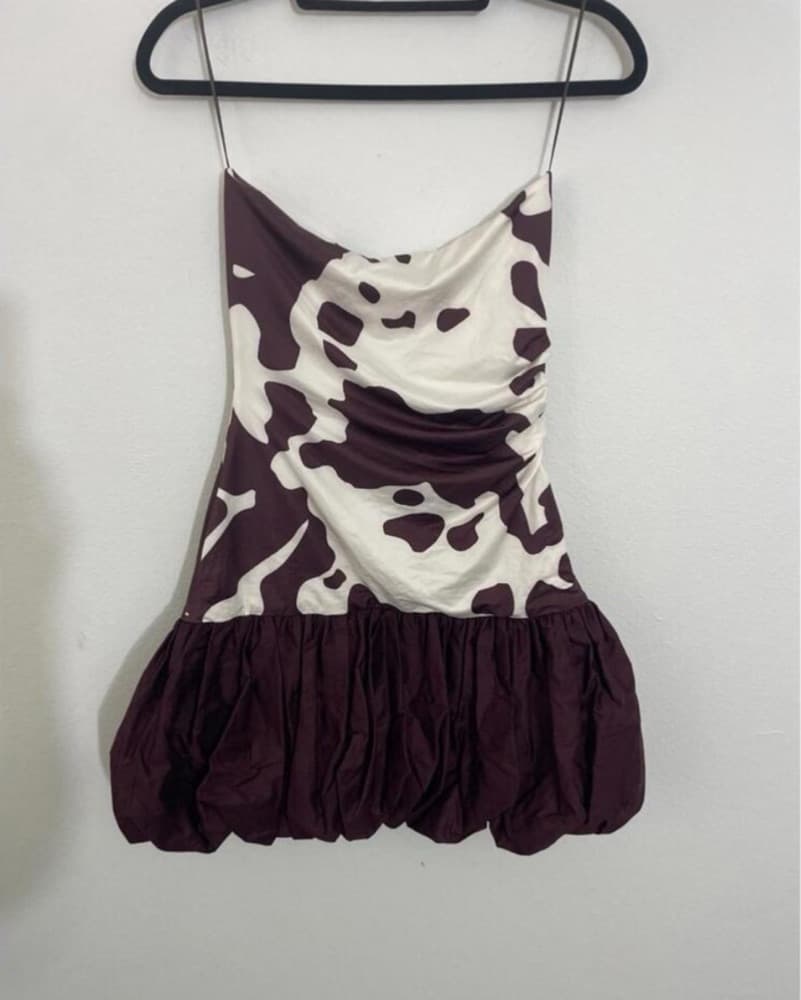 Siedres Roben Strapless Mini Dress - Image 4