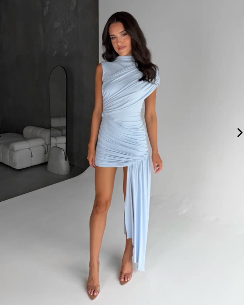 De La Vali Ravenna In Sky Blue  - Image 2