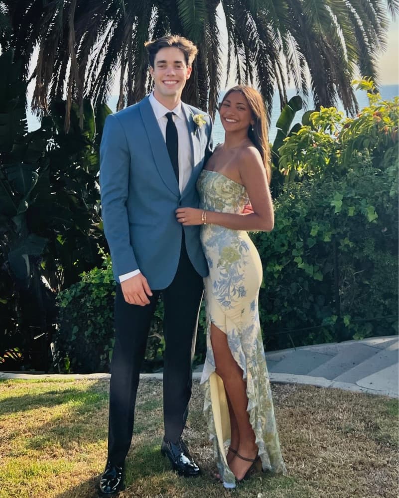 Floral Maxi Formal Dress - Image 1