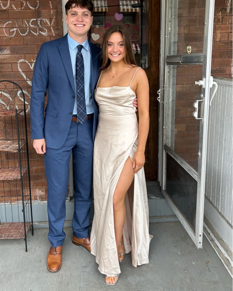 Fame and Partners Ivory Dress - Image 1