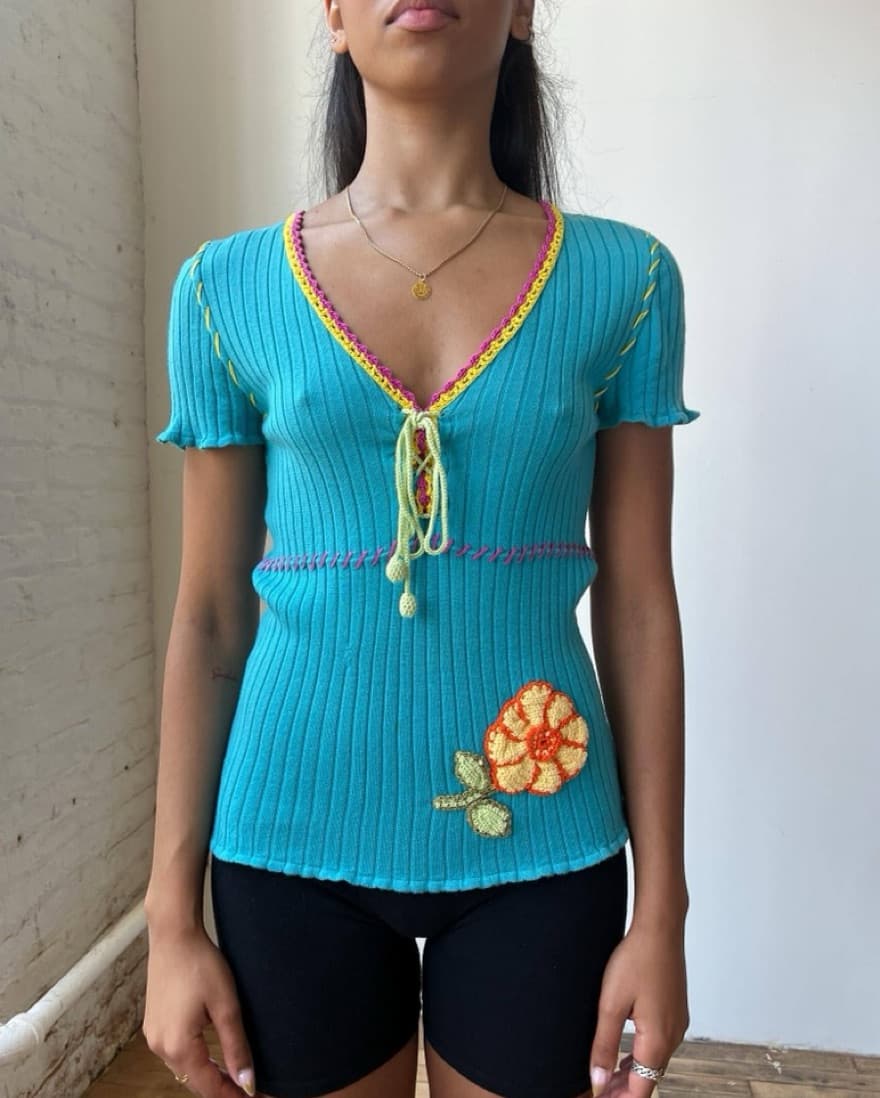 Moschino Cheap & Chic Knit Top - Image 2