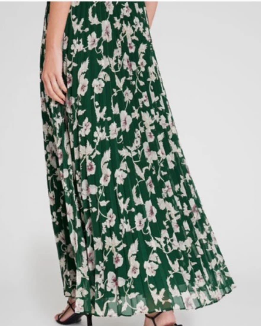 Club Monaco Pleated Maxi Dress  - Image 3