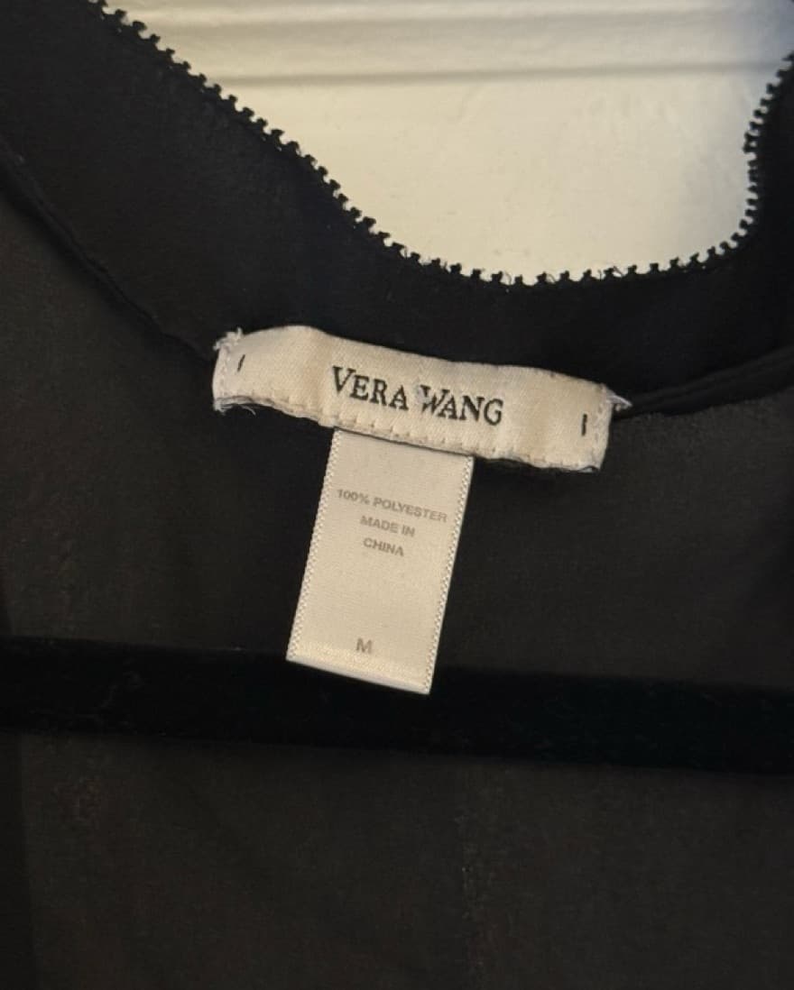 Vera Wang Sheer Tie Blouse - Image 2