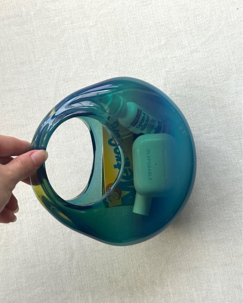 Blue Green Josh Raiffe Glass Bag - Image 4