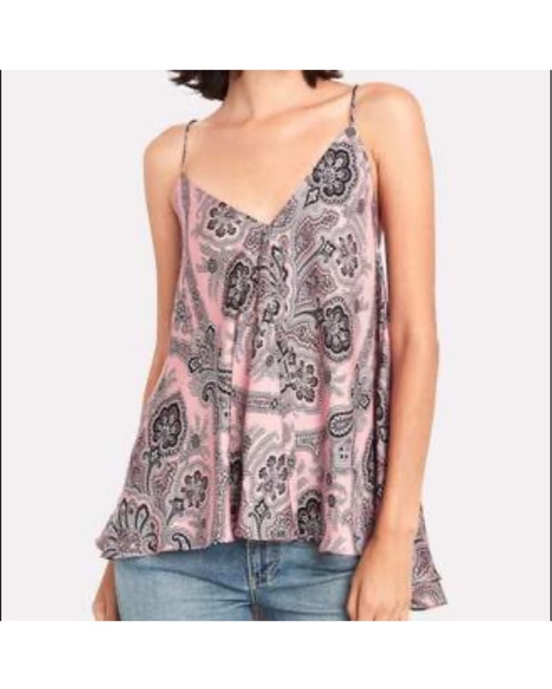Caroline Constas Paisley Silk Cami - Image 2