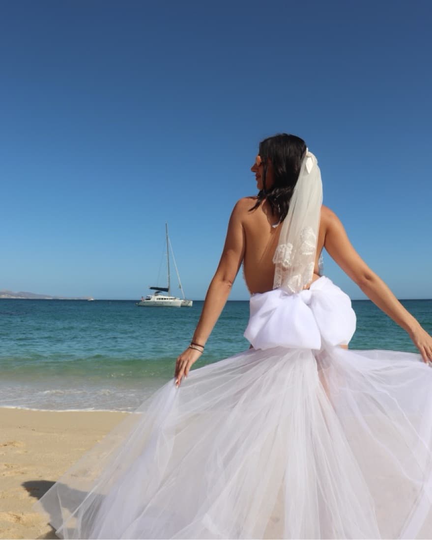 Bridal bow bikini Look - Image 3
