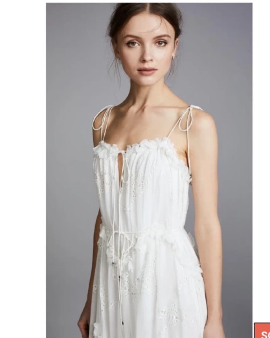 Zimmerman Ivory Bow Floating Prima Dress - Image 4