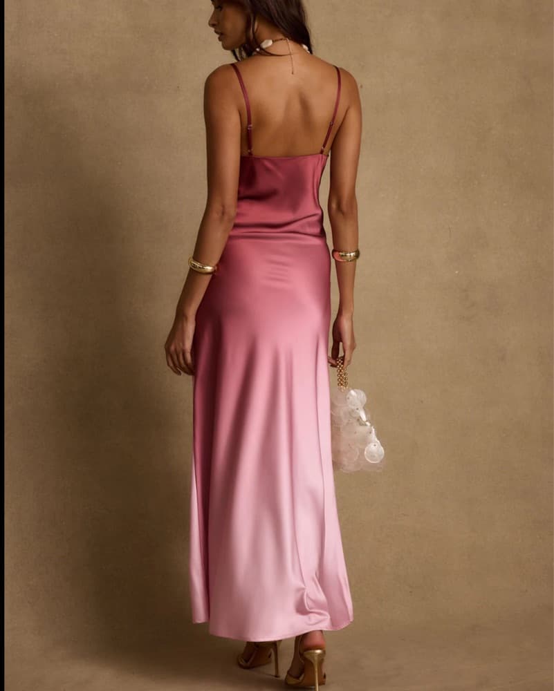 Stunning Satin Slip Dress - Image 2