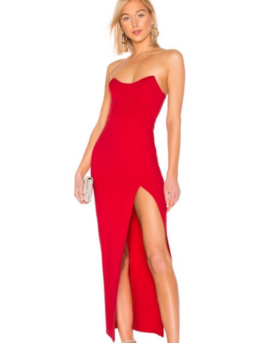 Strapless Maxi Dress - Image 1