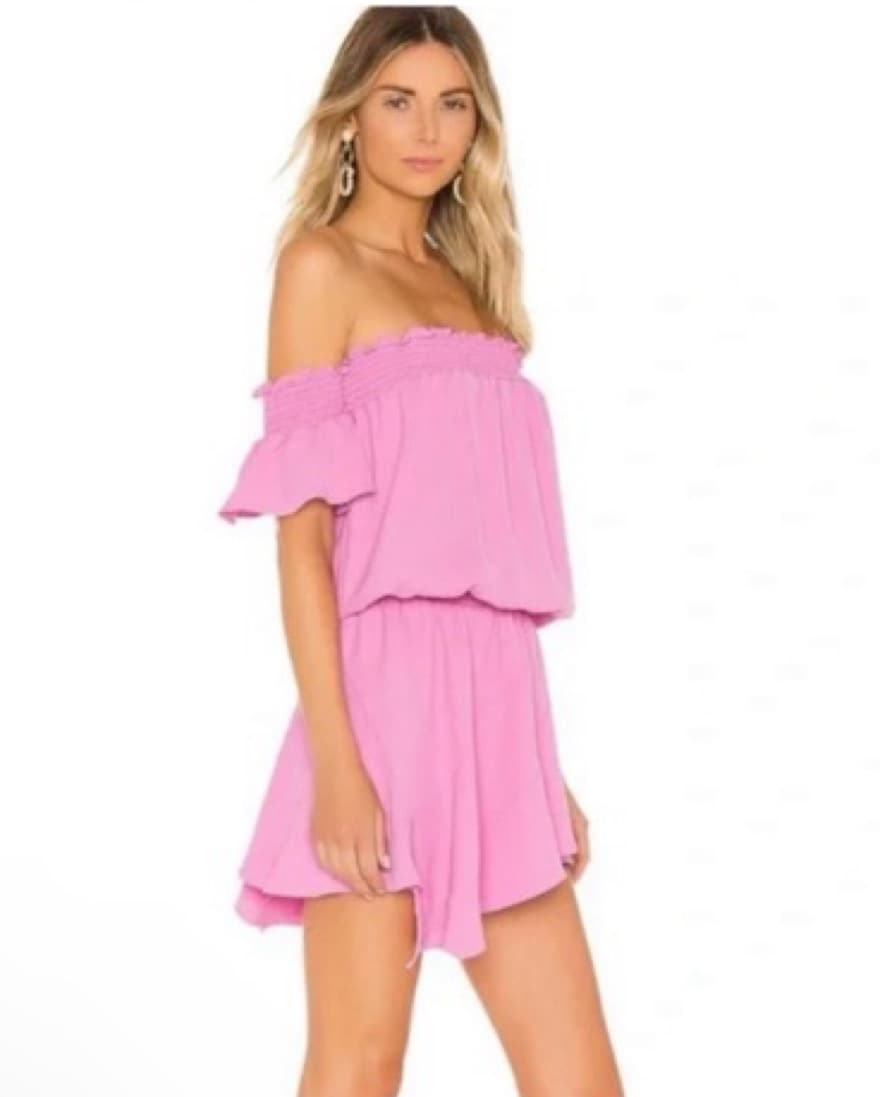 Amanda Uprichard Pink Ariella Dress  - Image 1
