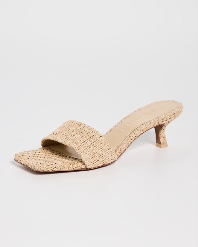 Chic Woven Mule Sandals - Image 2